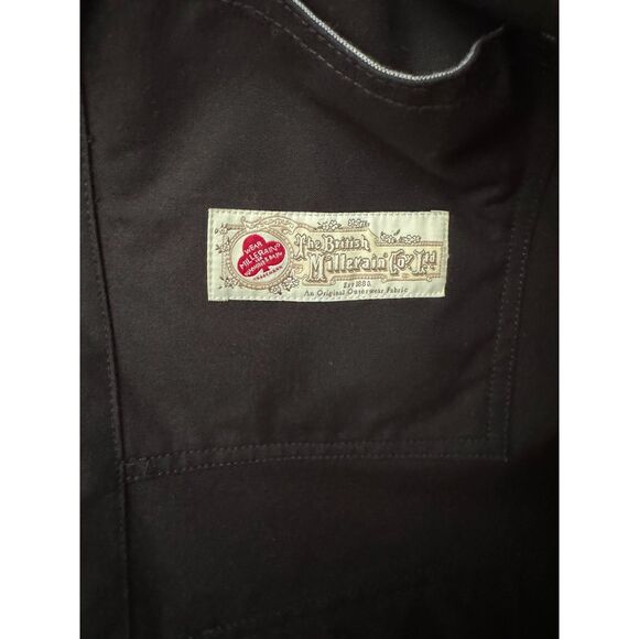 Flint & Tinder Men's Waxed Canvas Jacket XL Black British Millerain – Rare - Picture 7 of 9